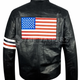 Illustration for article titled Get 40% OFF Sale - Easy Rider Peter Fonda American Star Biker Faux Leather Jacket with USA American Flag Style!